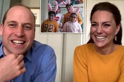 H Kέιτ και ο Ουλίαμ κάνουν βιντεοκλήση-έκπληξη σε παιδιά που οι γονείς τους εργάζονται σε νοσοκομεία