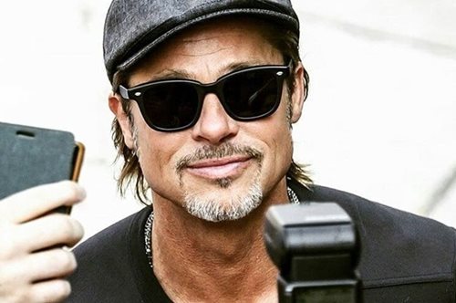 Ένας άλλος Μπραντ Πιτ: Με πολύ μακριά μαλλιά και αξύριστος εν μέσω lockdown