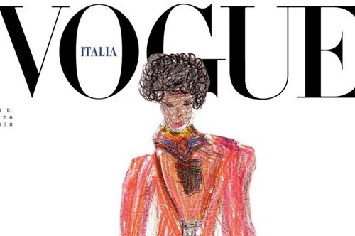 «Είναι τα μεγαλύτερα θύματα της πανδημίας»: Οκτώ παιδιά σχεδιάζουν τα εξώφυλλα της ιταλικής Vogue