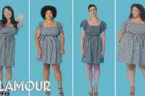 Γυναίκες με διαφορετικό σωματότυπο φορούν όλες το ίδιο φόρεμα- Σκέψεις και tricks για κάθε σώμα