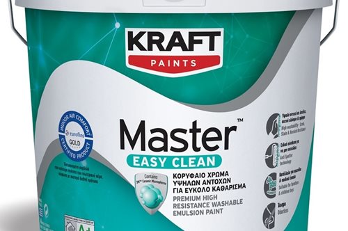 Master EASY CLEAN, και ξεχάστε τους λερωμένους τοίχους!