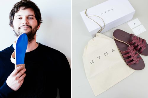 Kyma: Τα ελληνικά σανδάλια με την μπλε σόλα σήμα-κατατεθέν που σαρώνουν στο εξωτερικό