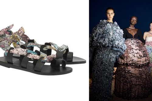 Τα αγαπημένα μας Ancient Greek Sandals συνεργάζονται με την Mary Katrantzou σε μια capsule συλλογή 