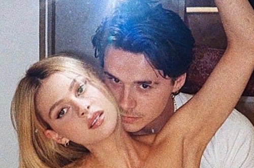 Γονάτισε μπροστά της: Αδημοσίευτες φωτογραφίες από τον αρραβώνα Μπρούκλιν Μπέκαμ και Νίκολα Πελτζ