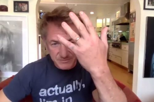 «Ο κορονοϊός σε απελευθερώνει από κοινωνικές συμβάσεις»: Ο Σον Πεν παντρεύτηκε μέσω Zoom