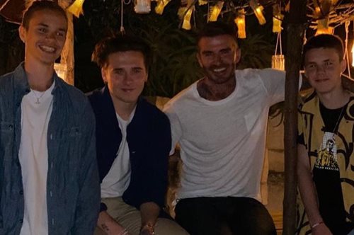 Τους πρόδωσε μία φωτογραφία: Στο υπερπολυτελές ξενοδοχείο όπου μένει η οικογένεια Μπέκαμ στην Ελλάδα