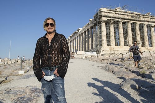 Την Ακρόπολη επισκέφθηκε ο Μίκι Ρουρκ