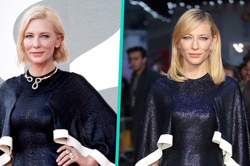 Η Κέιτ Μπλάνσετ επανέλαβε δύο εμφανίσεις από το παρελθόν στο Φεστιβάλ της Βενετίας 