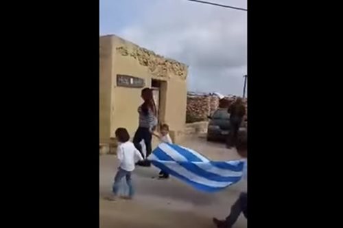 Γαύδος: η πιο συγκινητική παρέλαση της 25ης Μαρτίου έγινε από τέσσερις μαθητές