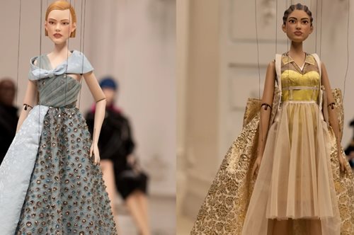 Σαν σκοτεινό παραμύθι: Στο νέο, μαγικό σόου του Moschino παρέλασαν μαριονέτες αντί για μοντέλα