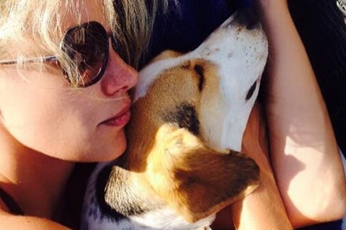 H συγκινητική ανάρτηση της Ζέτας Μακρυπούλια για το ανάπηρο σκυλάκι της, την αγαπημένη της Ζάννη