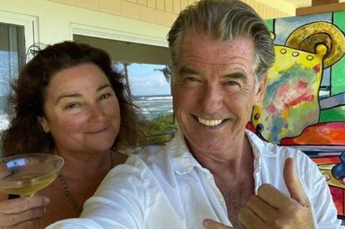 «Ευχαριστώ τον Θεό για την αγγελική σου καρδιά»: Το μήνυμα του Πιρς Μπρόσναν στη σύζυγό του 