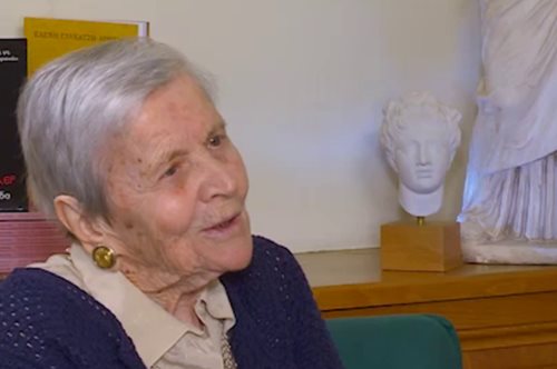 Ελένη Γλύκατζη Αρβελέρ: «Η αντίσταση με έκανε αυτό που είμαι. ΕΠΟΝιτάκι τότε»