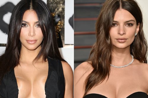 Η Emily Ratajkowski ενώνει τις δυνάμεις της με την Κim Kardashian σε μια γυμνή selfie