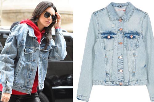 Denim μπουφάν. Φόρεσε το trend όπως η Kendall Jenner με τα πιο οικονομικά της αγοράς