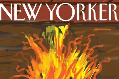 Το εξώφυλλο του New Yorker δια χειρός Ντέιβιντ Χόκνεϊ προκάλεσε αντιδράσεις 