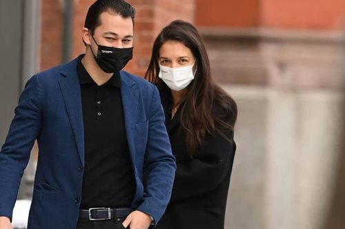 H Kέιτι Χολμς και ο Εμίλιο Βιτόλο παραδέχονται για πρώτη φορά δημόσια τη σχέση τους