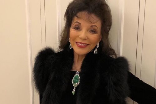 Η 86χρονη Τζόαν Κόλις έχει ακόμα τη στόφα της θρυλικής Αλέξις από τη «Δυναστεία»