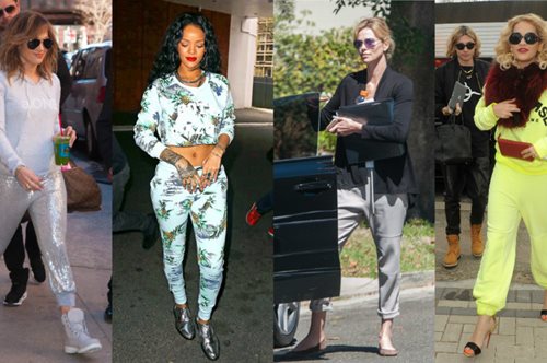 Το παντελόνι φόρμας είναι τάση. Φόρεσέ το όπως οι σταρ
