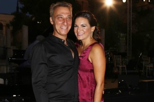 Όλγα Κεφαλογιάννη - Μίνως Μάτσας: Μόλις παντρεύτηκαν