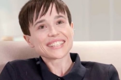 Ο Έλιοτ Πέιτζ ποζάρει πιο ευτυχισμένος από ποτέ, μετά την αλλαγή φύλου