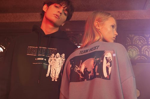 Η Pull&Bear λανσάρει κολεξιόν εμπνευσμένη από τον τελευταίο κύκλο της σειράς Η Τέλεια Ληστεία