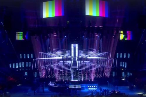 Το πρώτο video από την εντυπωσιακή σκηνή της Eurovision- H μεγαλύτερη που έχει φτιαχτεί