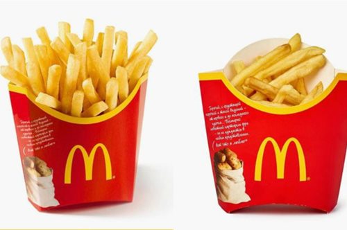 Διαφημιστικά Vs πραγματικότητας: Πως παρουσιάζονται τα προϊόντα και πως είναι