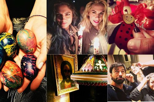 Χριστός Ανέστη! Έτσι πέρασαν οι εγχώριοι celebrities το βράδυ της Ανάστασης