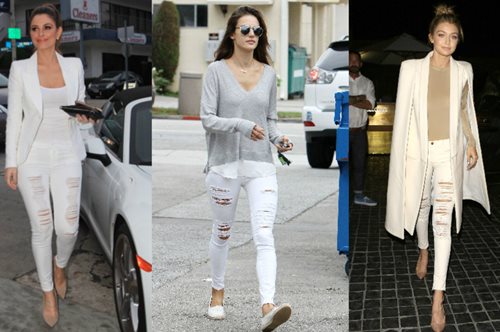 Το λευκό τζιν κάνει δυναμικό comeback. Οι τρόποι για να το φορέσεις και τα ωραιότερα της αγοράς