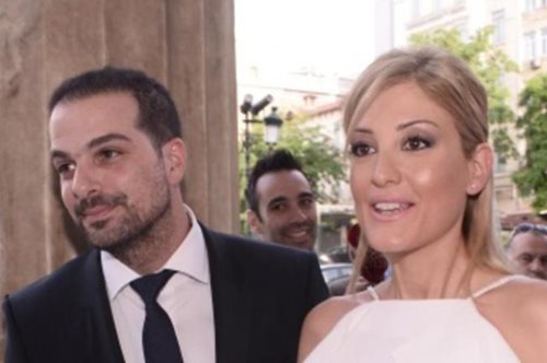 Τα πρώτα πλάνα από τον γάμο της Ράνιας Τζίμα με τον Γαβριήλ Σακελαρίδη 