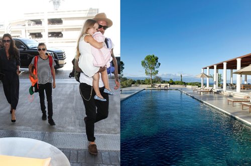 Δείτε φωτό από το πολυτελές ξενοδοχείο που μένουν οι Μπέκαμ στην Ελλάδα