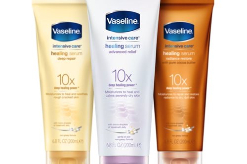 Νέα Vaseline Serums 10X Δύναμη Ανάπλασης σε τρία καταπληκτικά αρώματα