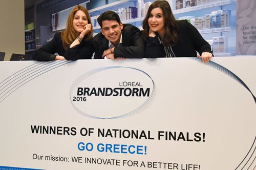 Η Ελλάδα συμμετέχει δυναμικά στον Παγκόσμιο Φοιτητικό Διαγωνισμό L’ORÉAL BRANDSTORM 2016