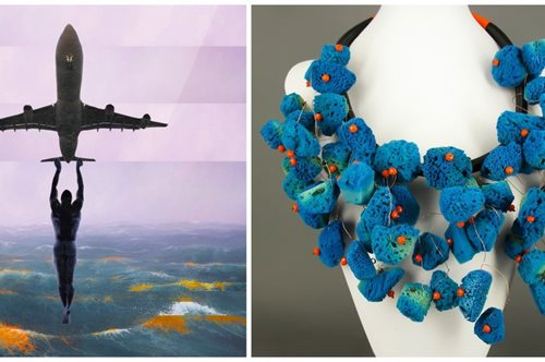 Kόσμημα, κολάζ, video art και μουσική από τον Κώστα Αργυρίου, στην γκαλερί El. Marneri