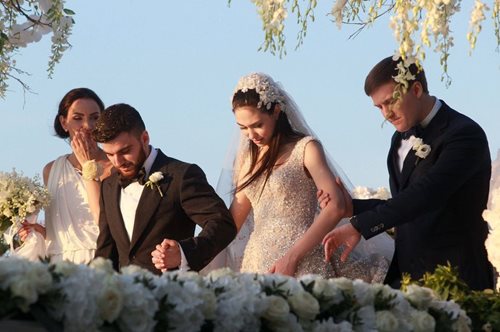 Παντρεύτηκε ο γιος του Ιβάν Σαββίδη.Δείτε φωτό από τον χολιγουντιανό γάμο