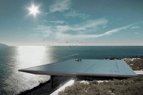 Διεθνής διάκριση για το «σπίτι οφθαλμαπάτη» με την υπέροχη πισίνα στην Τήνο