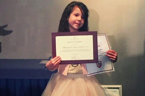 Διάκριση σε Διεθνή Διαγωνισμό Τέχνης για επτάχρονη μαθήτρια από τη Θεσσαλονίκη