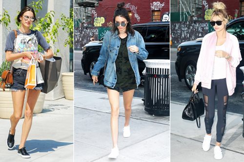 Τα αγαπημένα αθλητικά παπούτσια των διασημότερων μοντέλων