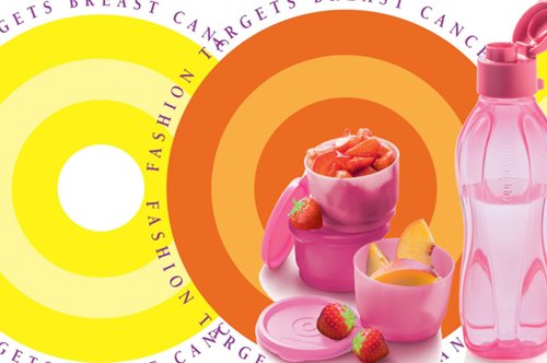 H θρυλική Tupperware συντάσσεται με την εκστρατεία πρόληψης του καρκίνου του μαστού 