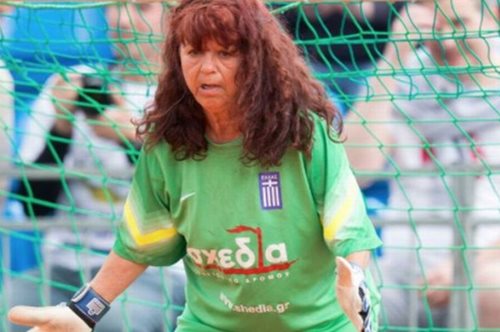 Η καλύτερη τερματοφύλακας στο Κύπελλο Αστέγων, είναι η Στέλλα από τη Σχεδία 