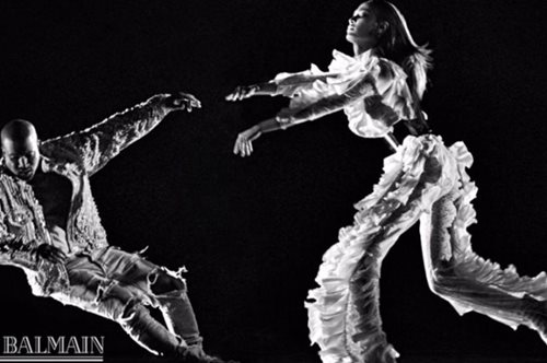 To νέο βίντεο κλιπ του Kanye West για τον οίκο Balmain είναι ό,τι πρέπει να δεις σήμερα 