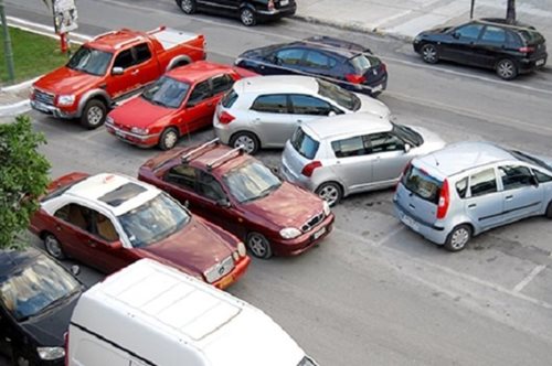 Ένα παρκάρισμα για Όσκαρ αναισθησίας στο κέντρο της Σπάρτης