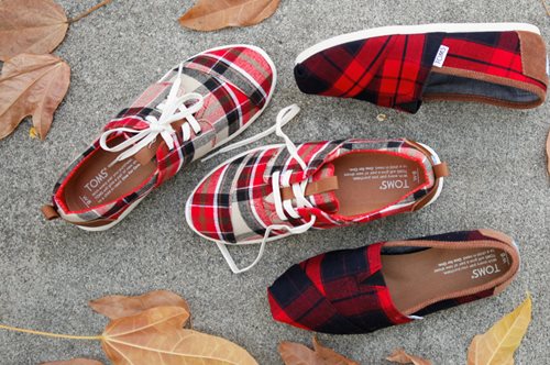 Η συλλογή της TOMS για το φθινόπωρο και το χειμώνα είναι 