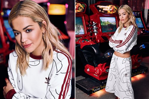To Φθινόπωρο της adidas originals έχει χρώμα από Rita Ora