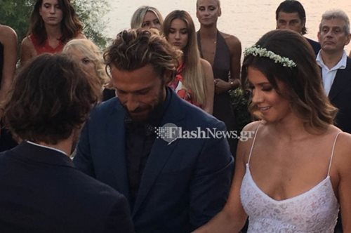 Φωτογραφίες από το γάμο του Γιάννη Μαρακάκη