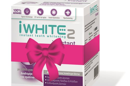 Πιο λαμπερό χαμόγελο με iWHITE Instant 2 !