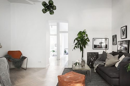 Ένα σοφιστικέ & ζεστό σπίτι στην Στοκχόλμη