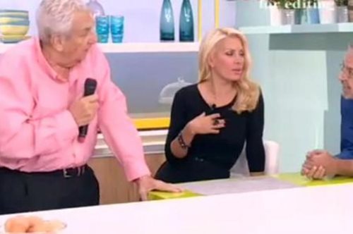 «Εισβολή» Κοντομηνά στην εκπομπή της Μενεγάκη