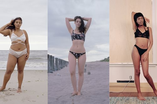 Εταιρεία εσωρούχων χρησιμοποιεί εννέα πραγματικές γυναίκες σε καμπάνια χωρίς κανένα ρετούς